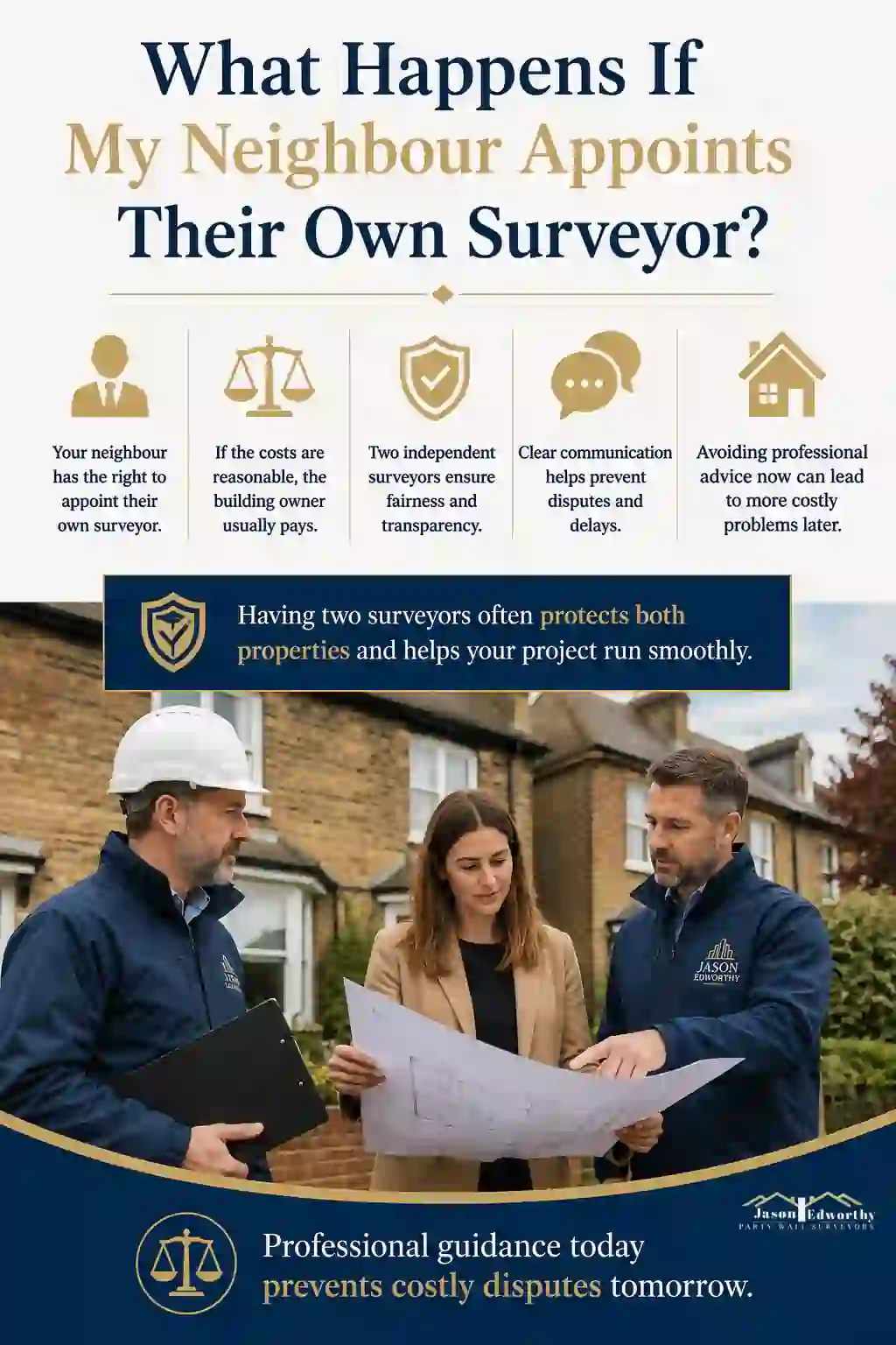 What Happens If My Neighbour Appoints Their Own Surveyor Northamptonshire?